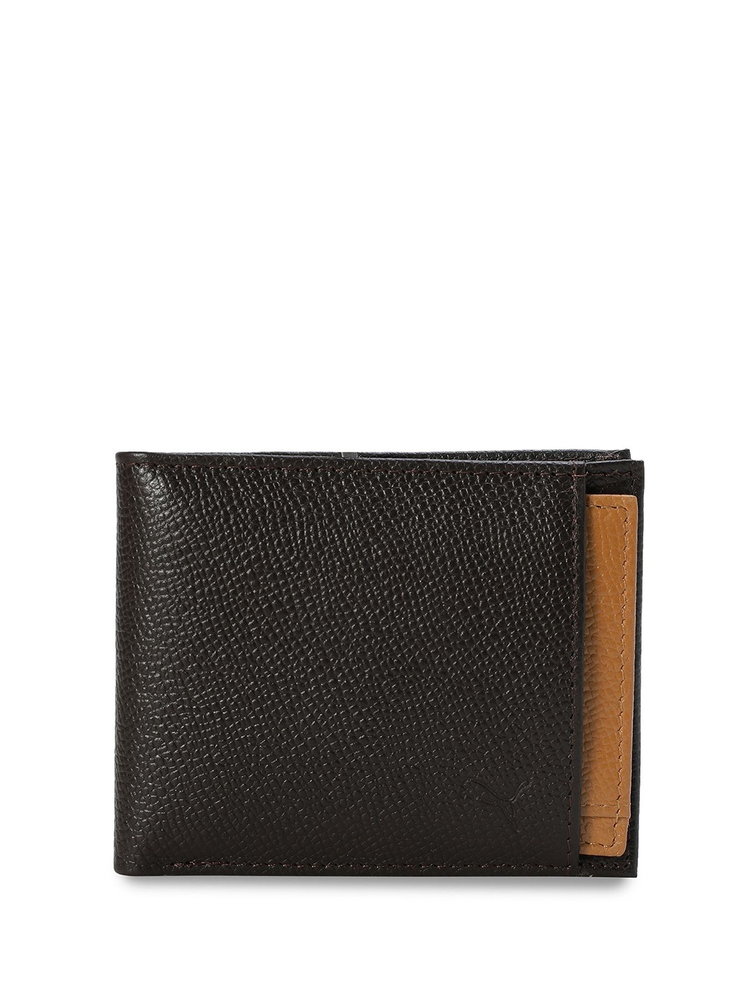 

Puma Leather 2 in 1 Unisex Wallet, Brown