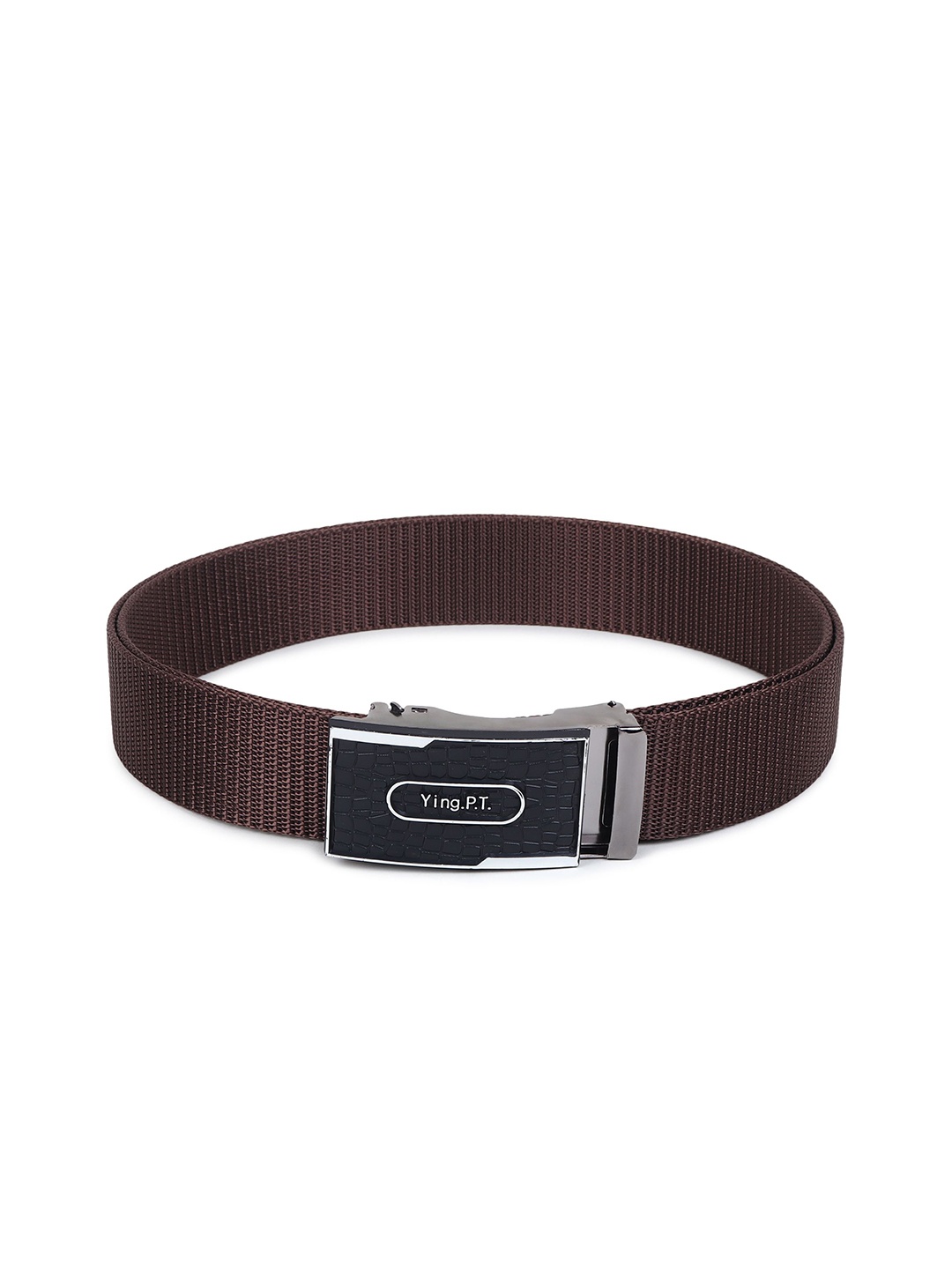 

Provogue Men Textured Belt, Brown