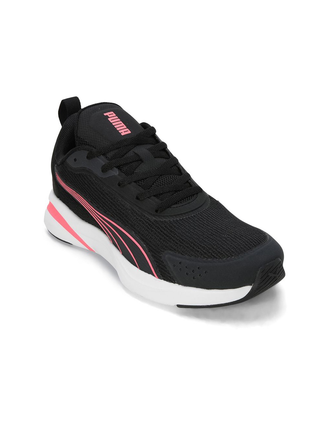 

Puma Women Softride Rift Premium Lace-Ups Running Shoes, Black