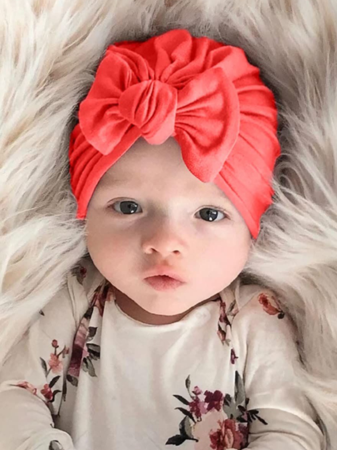 

The Little Lookers Kids Cotton Beanie, Red