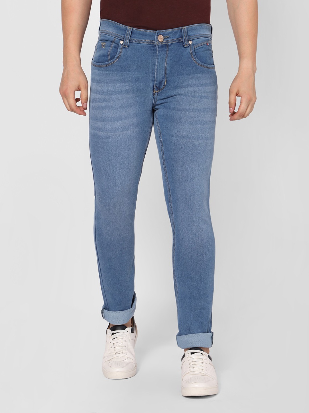 

TCI Men Heavy Fade Jeans, Blue
