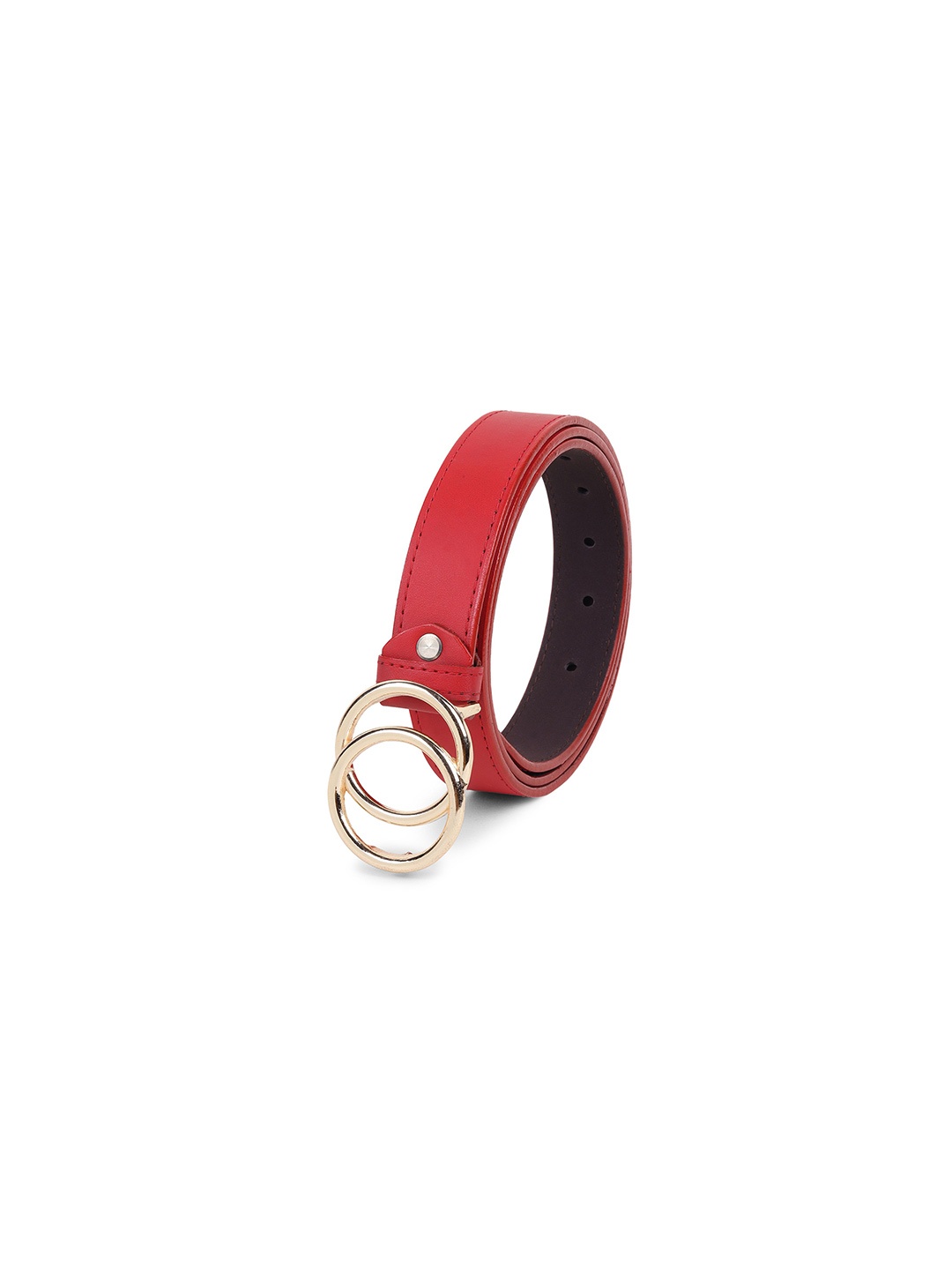 

Provogue Men Textured Belt, Red