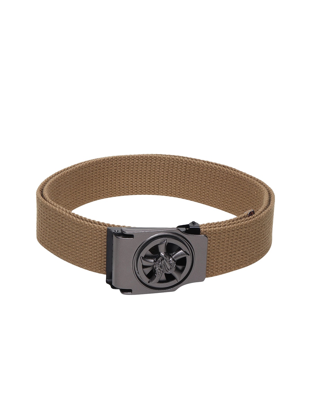 

Provogue Men Textured Belt, Cream