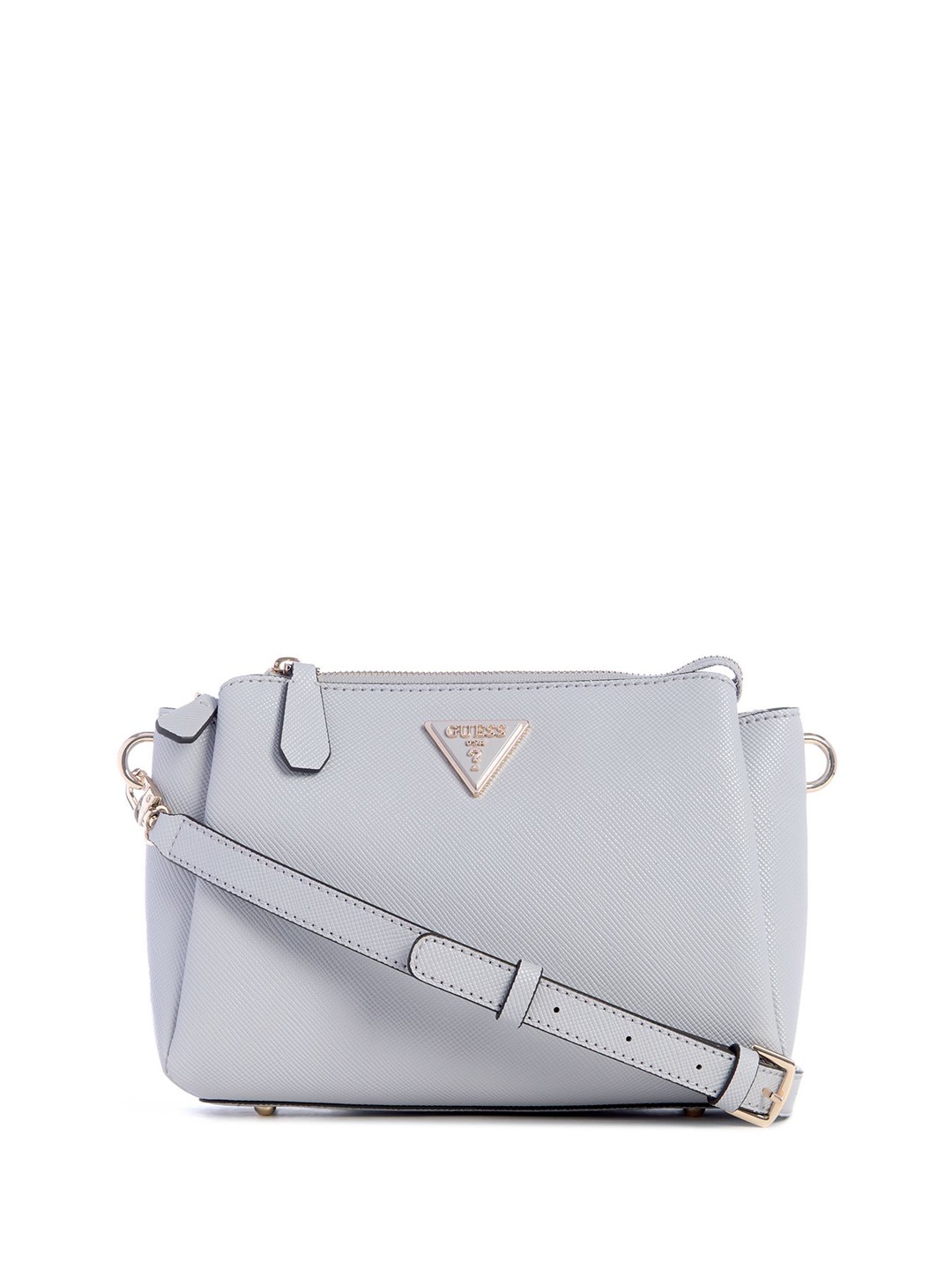 

GUESS Women Textured Swagger Shoulder Bag, Taupe