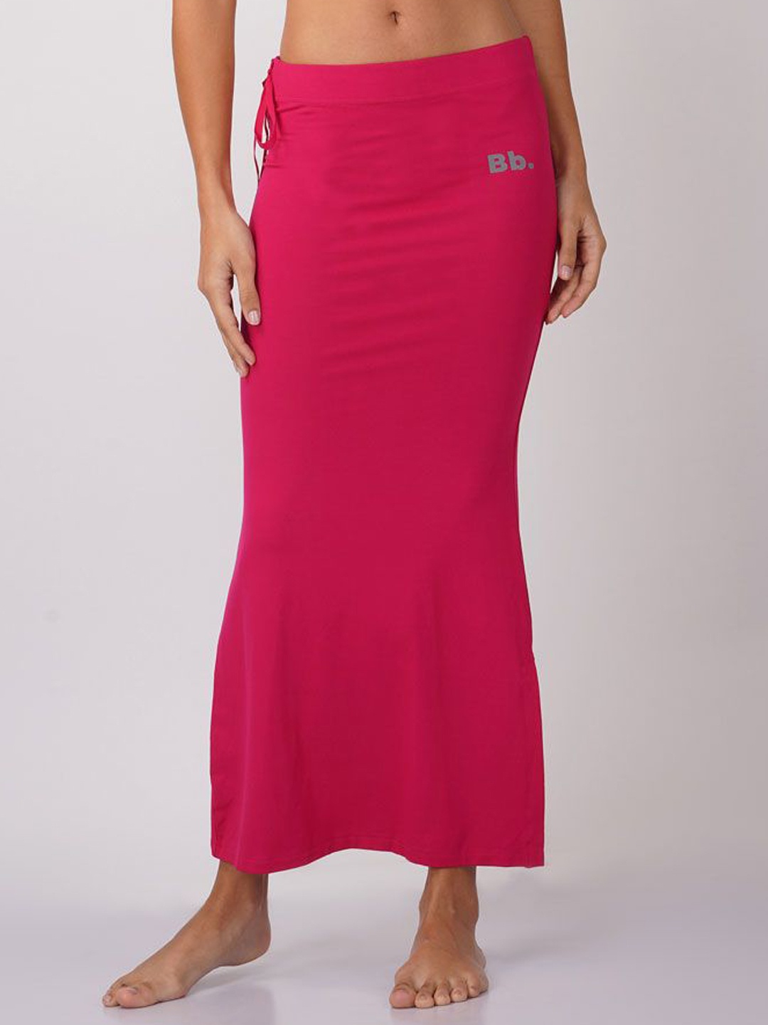

B BLUBERYL - Comfort Inside Out Women Stretchable Saree Shapewear, Pink