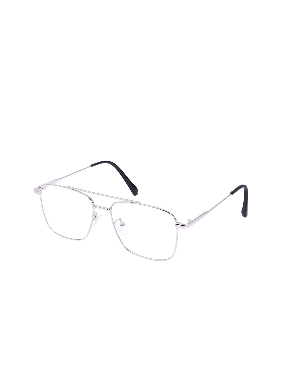

Dervin Unisex UV Protection Square Sunglasses DRVN722, Transparent