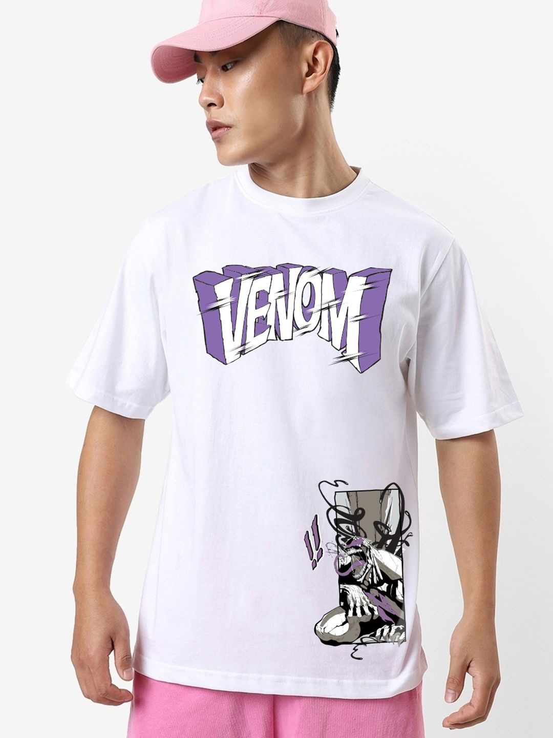 

Bewakoof Men Printed T-shirt, White