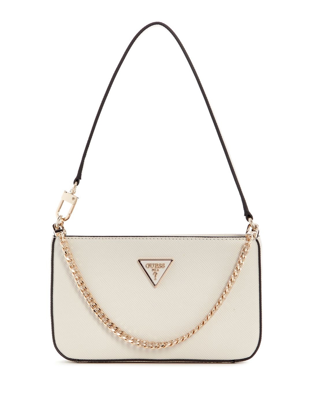 

GUESS PU Structured Shoulder Bag, Beige