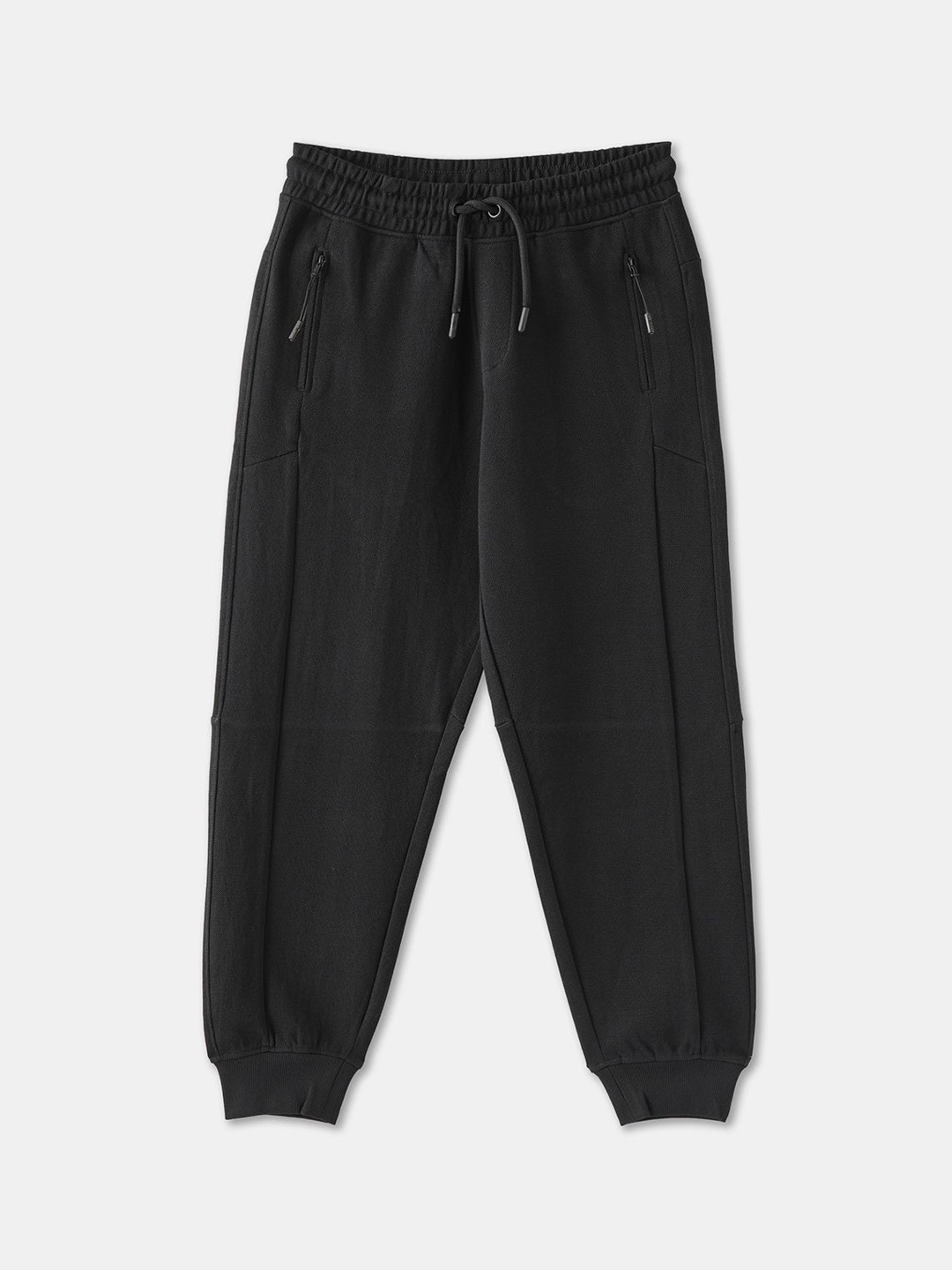

R&B Boys Mid Rise Joggers, Black