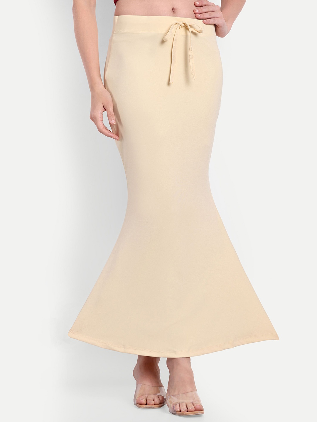 

Bureaucrat Women High Rise Saree Shapewear, Beige
