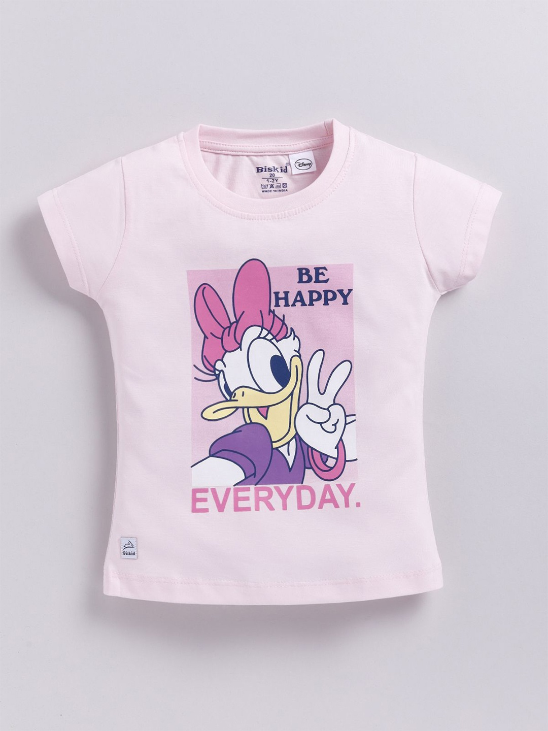 

Annie Print Cotton Top, Pink