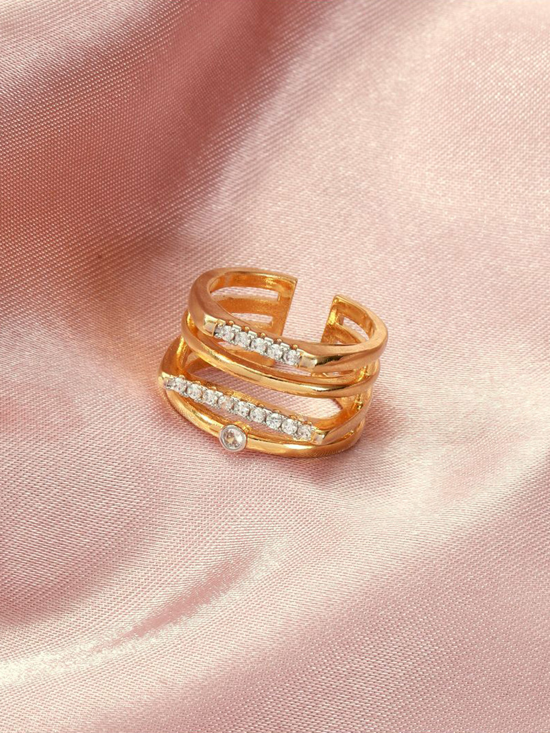 

SALTY Cosette Gemstone Finger Ring, Gold