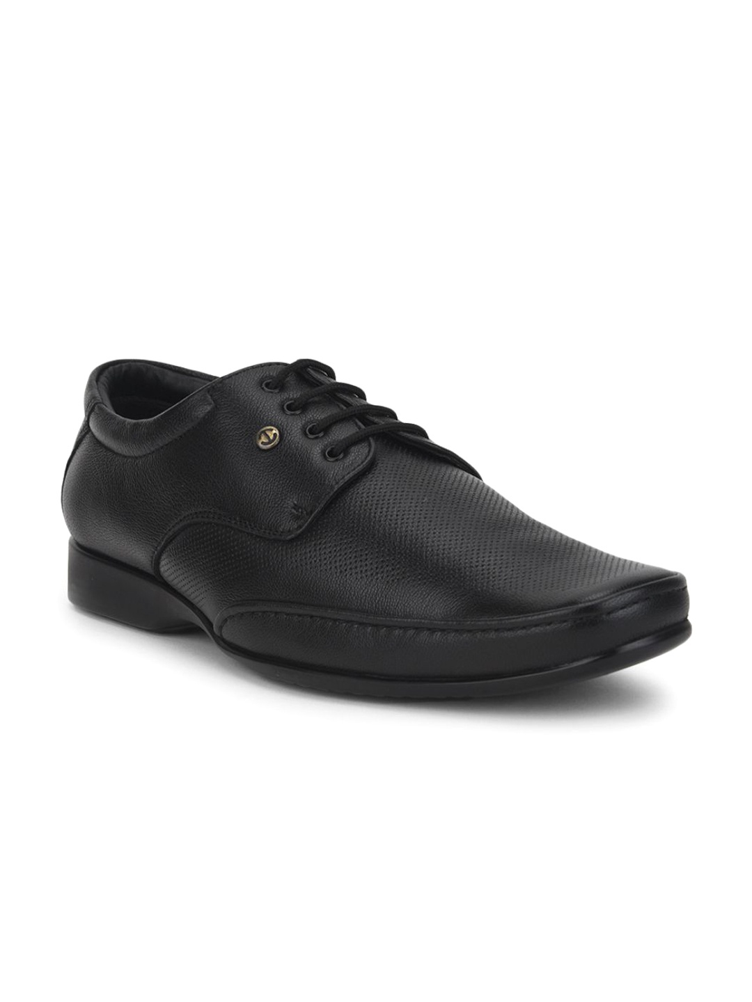 

Liberty Men Formal Shore With Round Toe Synthetic Leather Derbys, Black