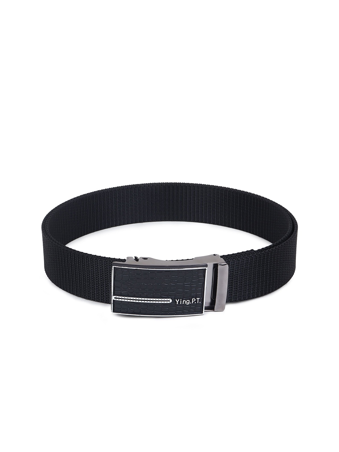 

Provogue Men Textured Belt, Black