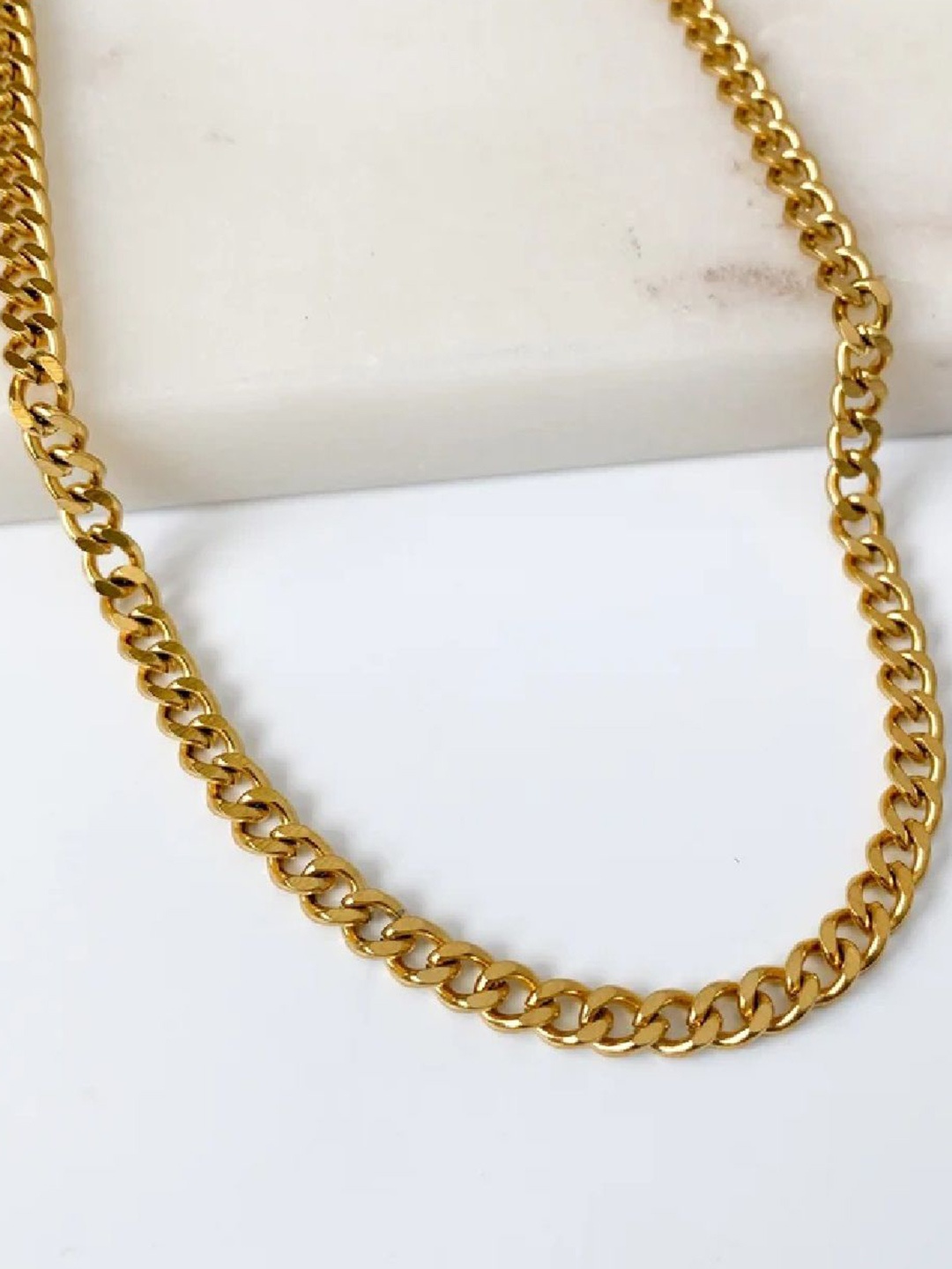 

RUHI COLLECTION Unisex Gold-Plated Chain