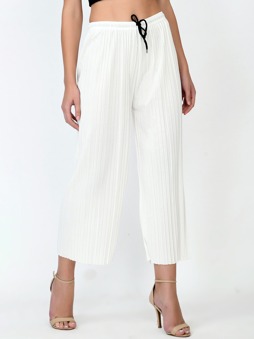 

Purser Women Original Cotton Relaxed Fit Trouser, White