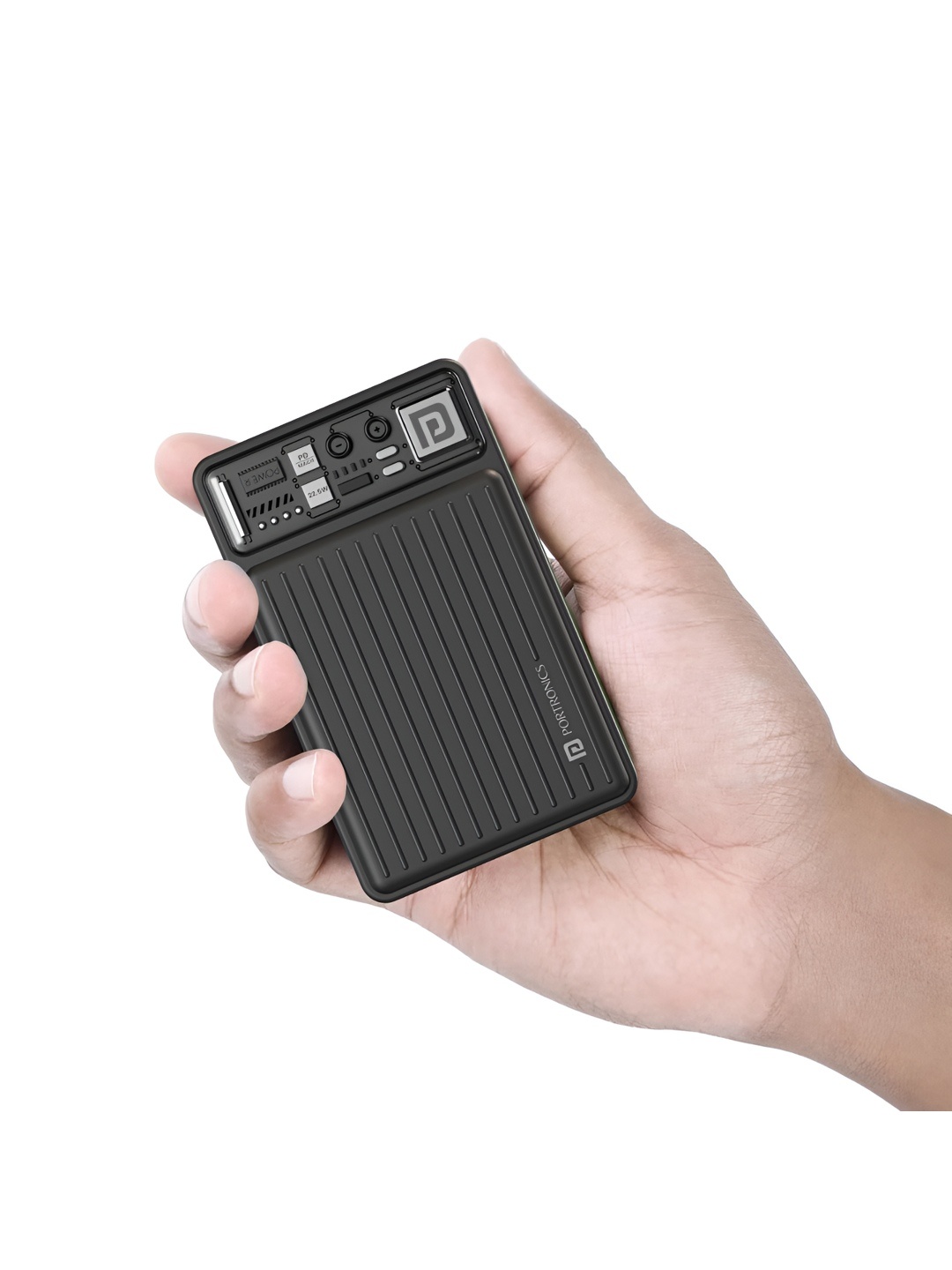 

Portronics 10000 mAh 22.5W Output Power Banks, Black
