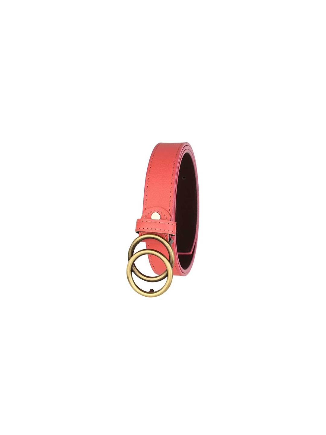 

Provogue Men Textured Belt, Pink