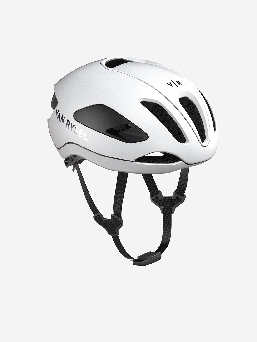 

VAN RYSEL By Decathlon Aero Road Cycling Helmet, White