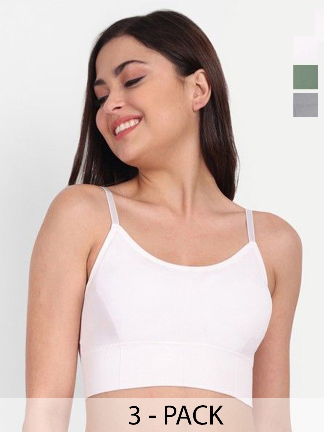 

Taslar Bra Full Coverage Lightly Padded, White