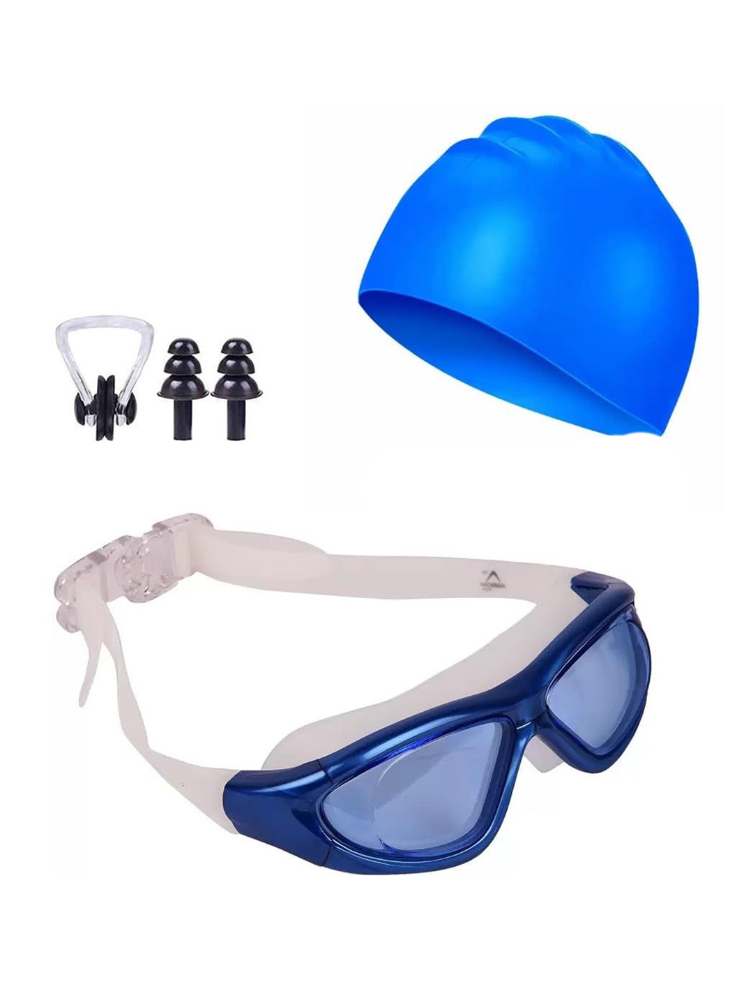 

ARROWMAX Swimming Goggles Combo Kit, Blue