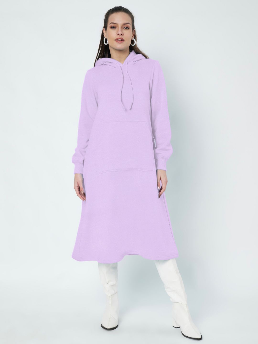 

BRINNS A-Line Midi Dress, Lavender