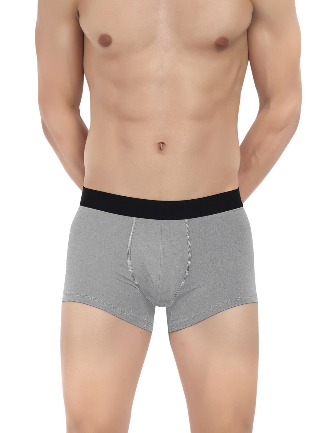 

LOGGERHEAD Cotton Outer Elastic Trunk LHFT004-Grey-Grey