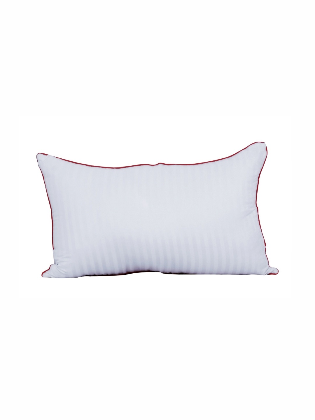 

Siroki Bond Red & White Polyester Breathable Rectangular Sleep Pillow