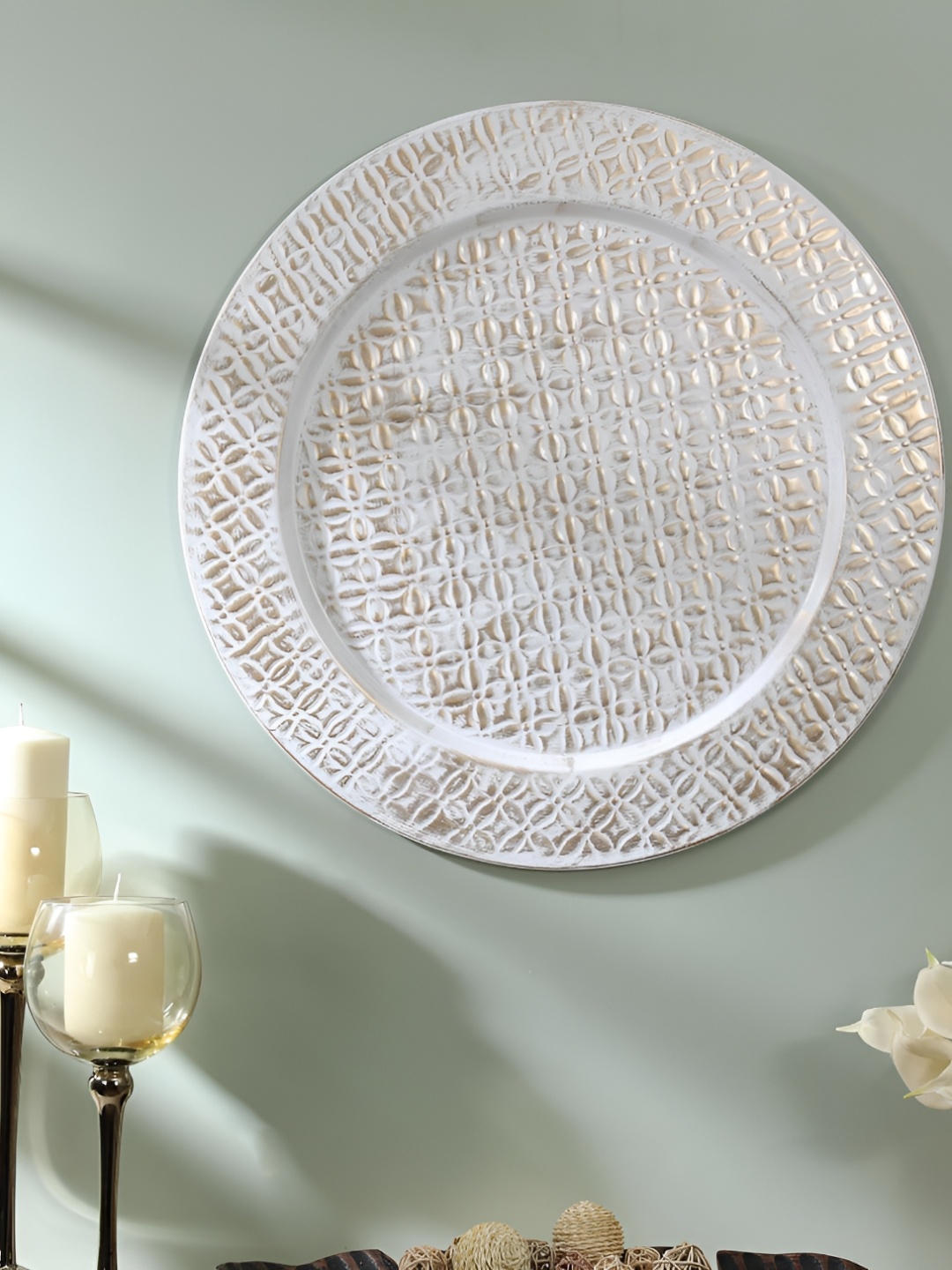 

Cocovey Homes White Wall Plates Wall Decor