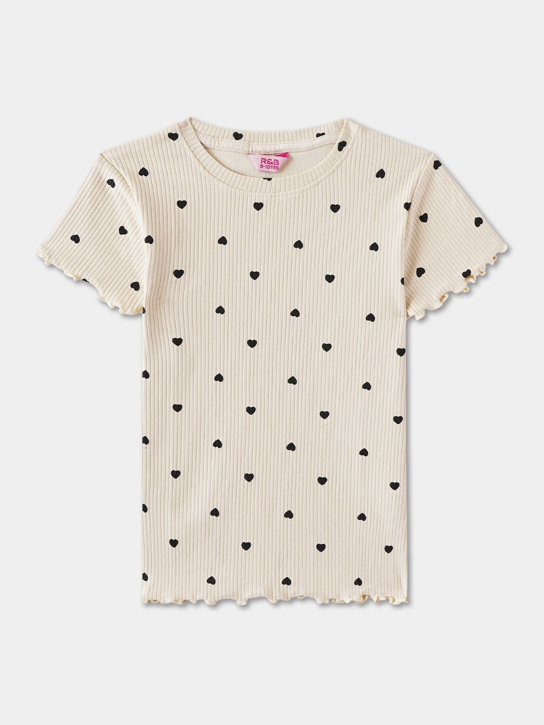 

R&B Print Top, Beige