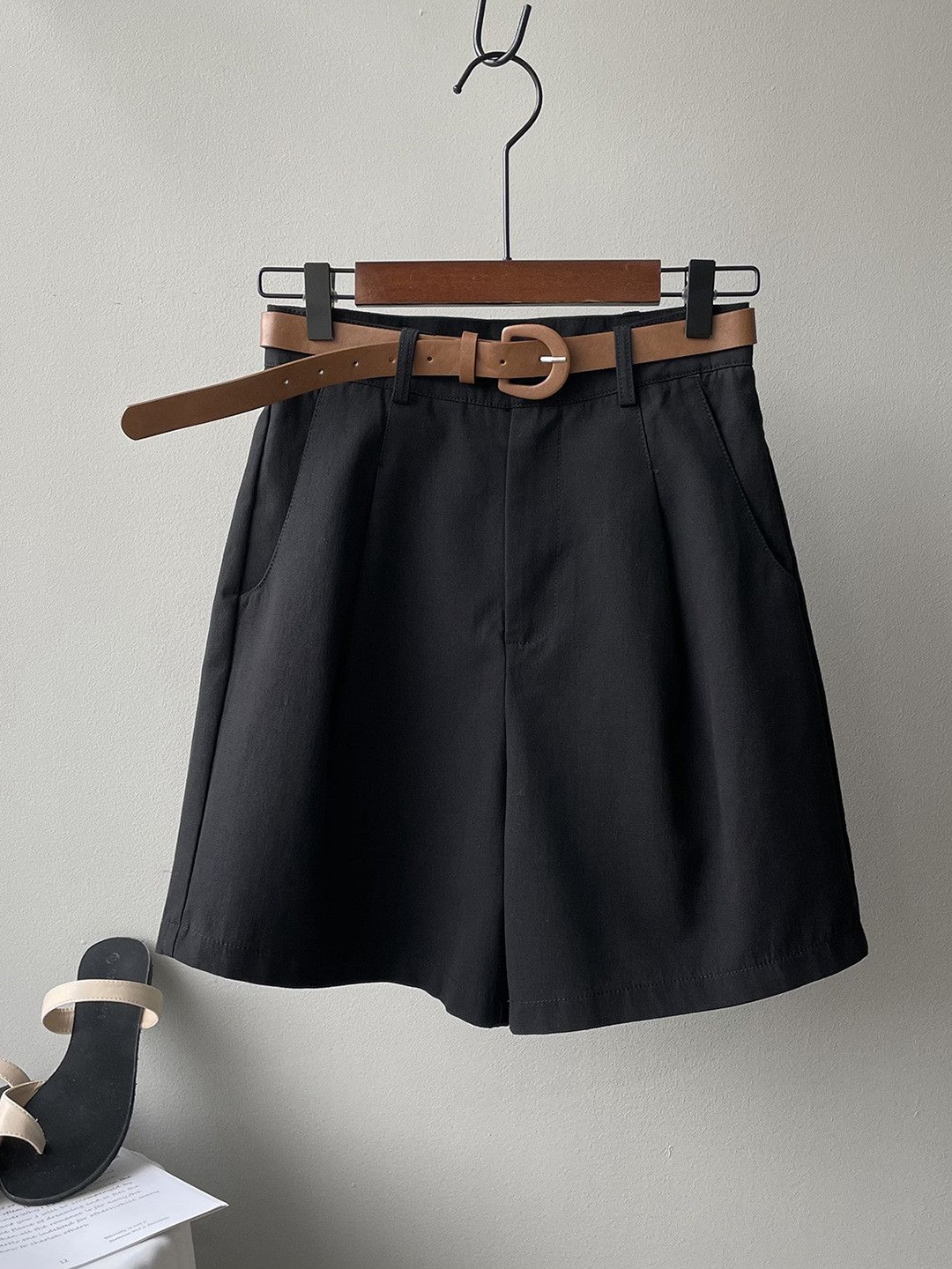 

DressBerry Women Culottes Trouser, Black