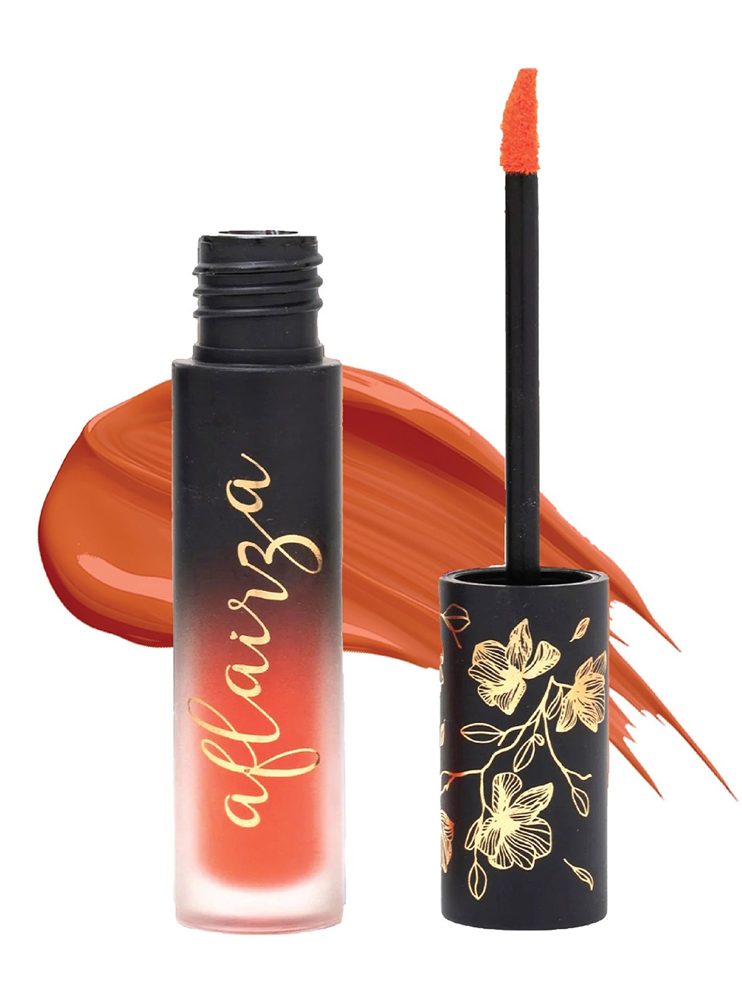 

AFLAIRZA Premium Velvet Waterproof Liquid Eyeshadow - 5ml - Carrot, Orange