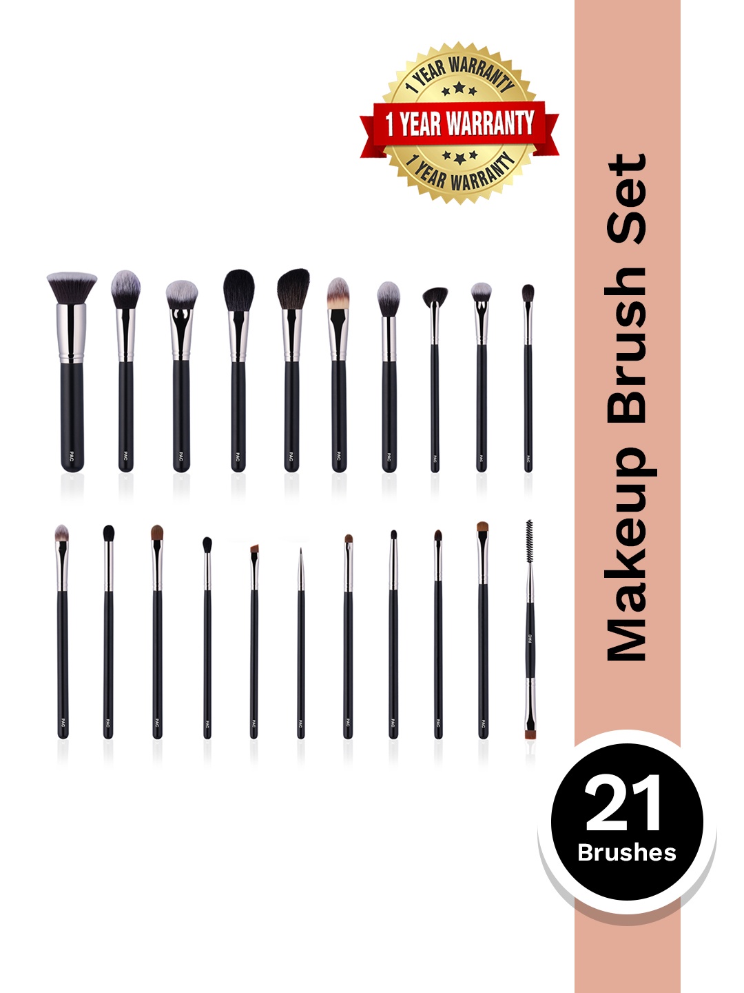 

PAC Absolute Basics - 21 Brushes, Black
