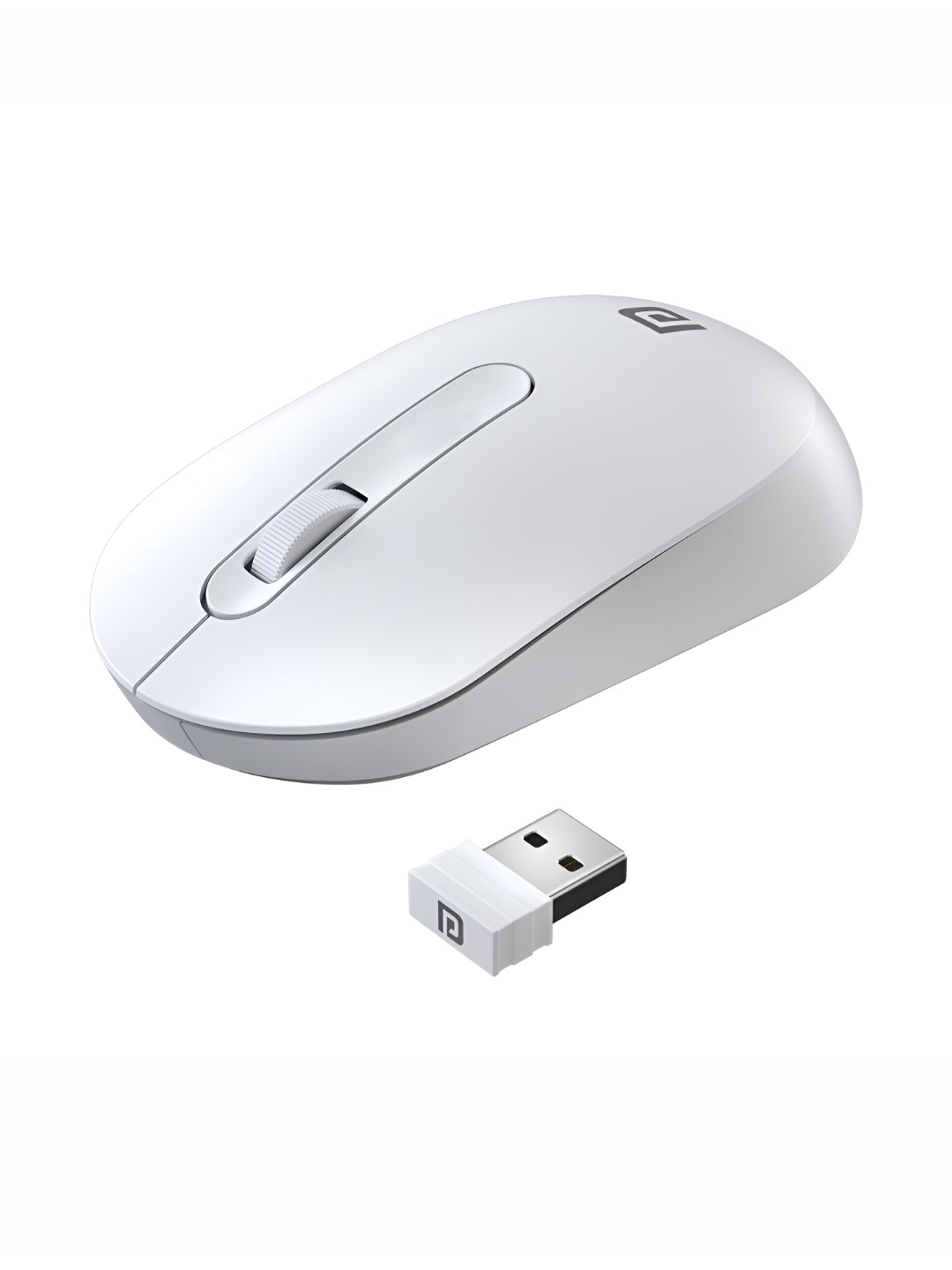 

Portronics Toad 13 2.4 GHz Wireless Optical Mouse With USB Receiver, White