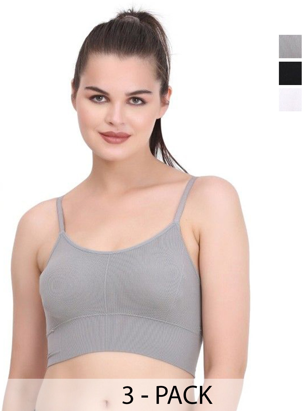 

Taslar Bra Full Coverage Lightly Padded, Black