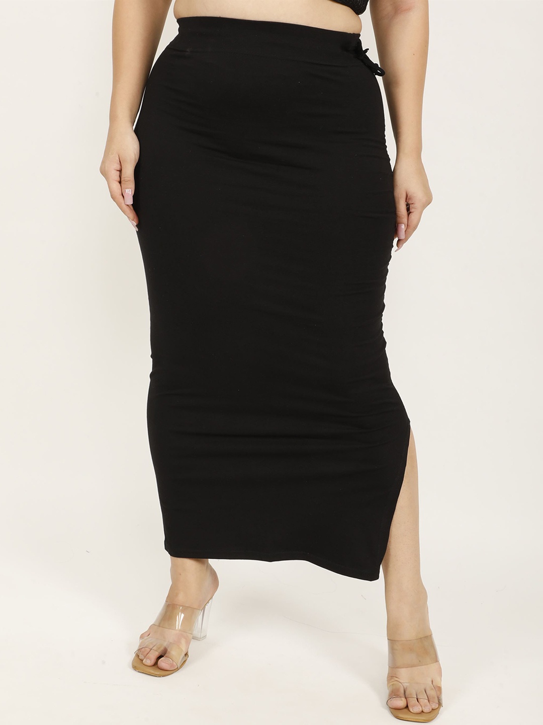 

DUNBERRY LONDON Stretchable Saree Shapewear, Black