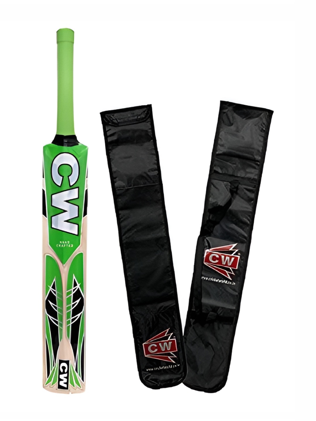 

CW Kashmir Willow Cricket Bat, Green