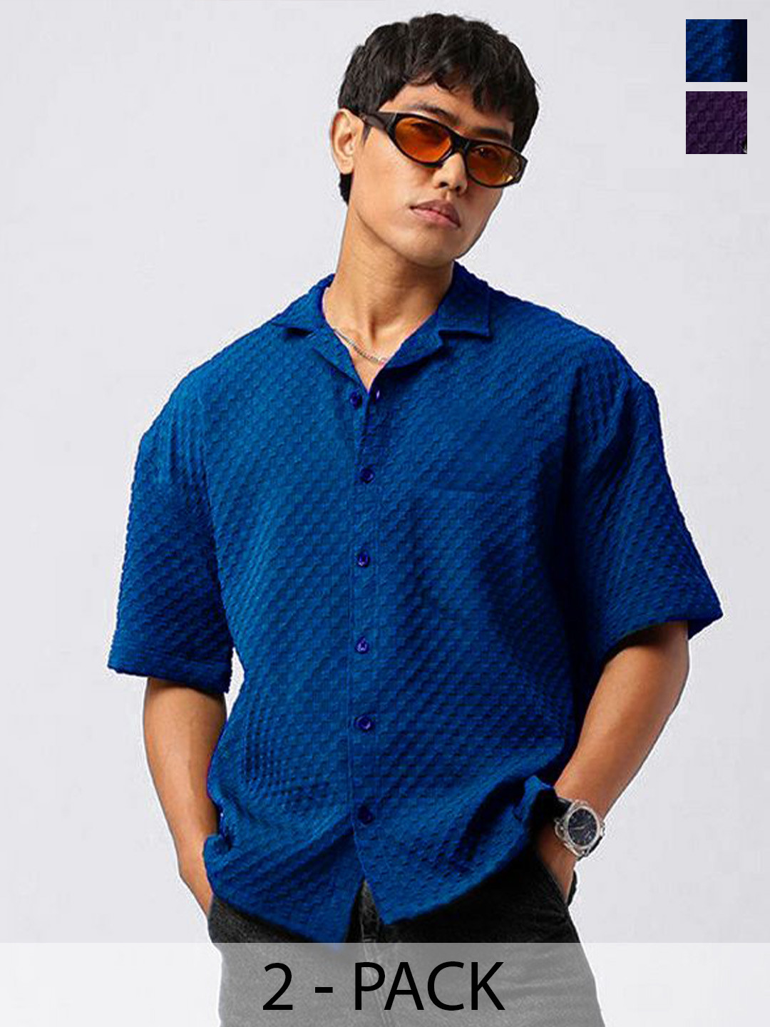 

Moda Rapido Men Standard Opaque Casual Shirt, Multi