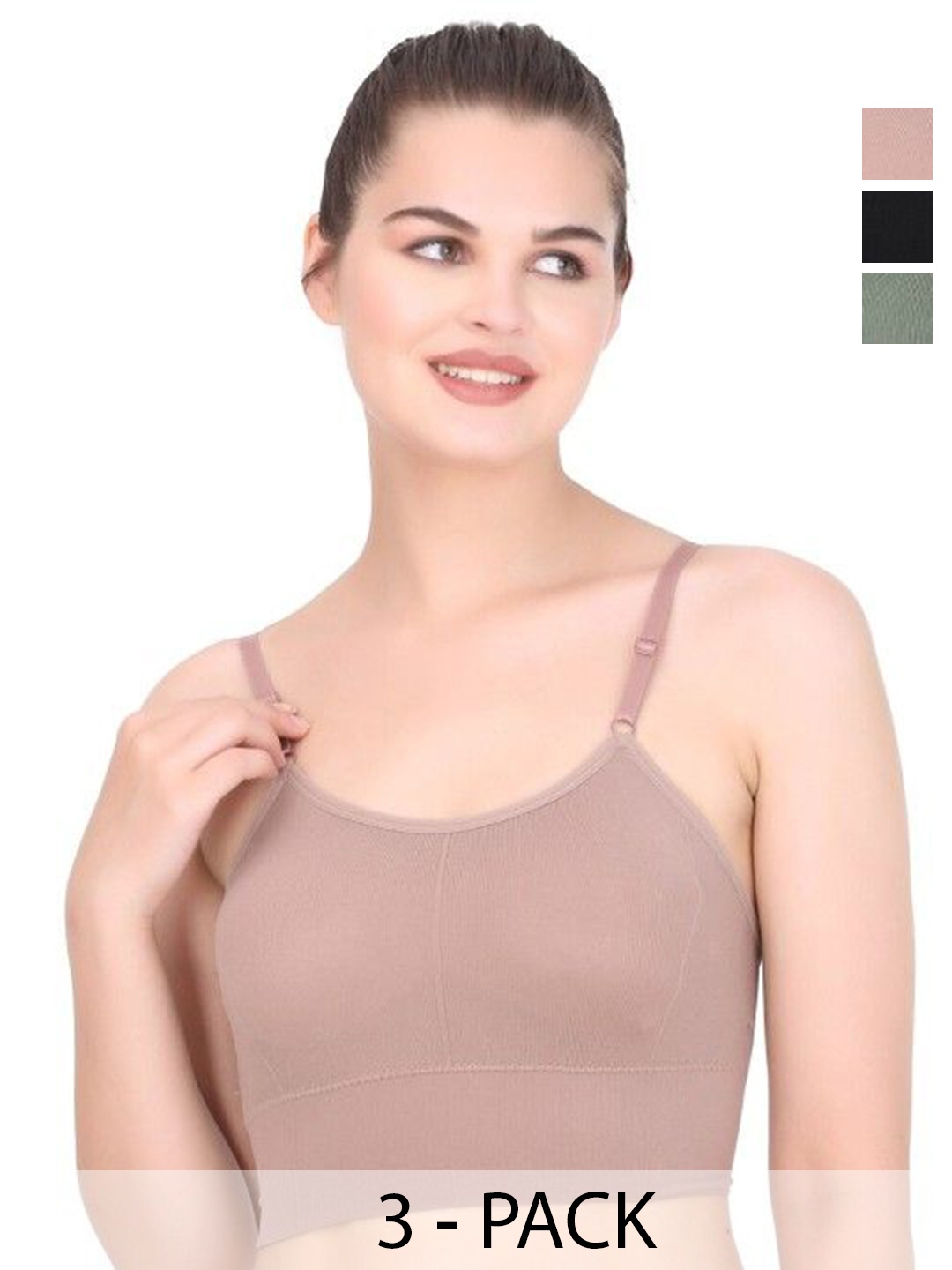 

Taslar Bra Full Coverage Lightly Padded, Black