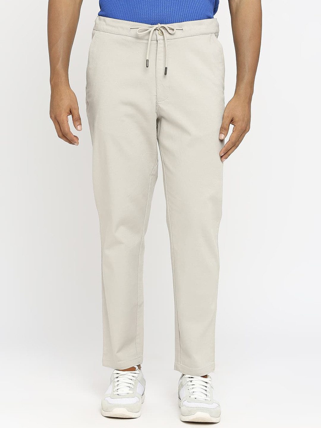 

Basics Men Comfort Trousers, Grey