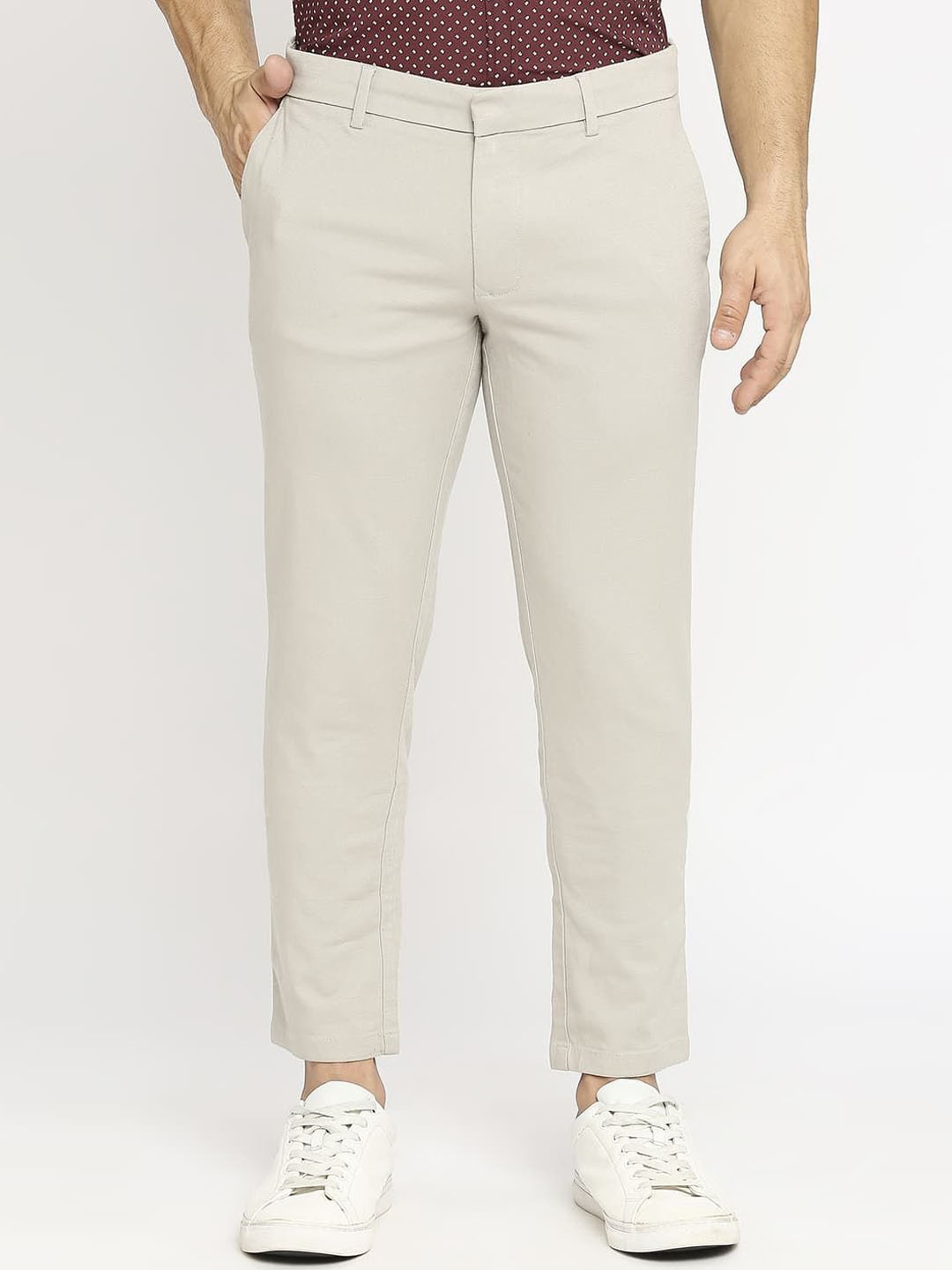 

Basics Men Comfort Trousers, Grey
