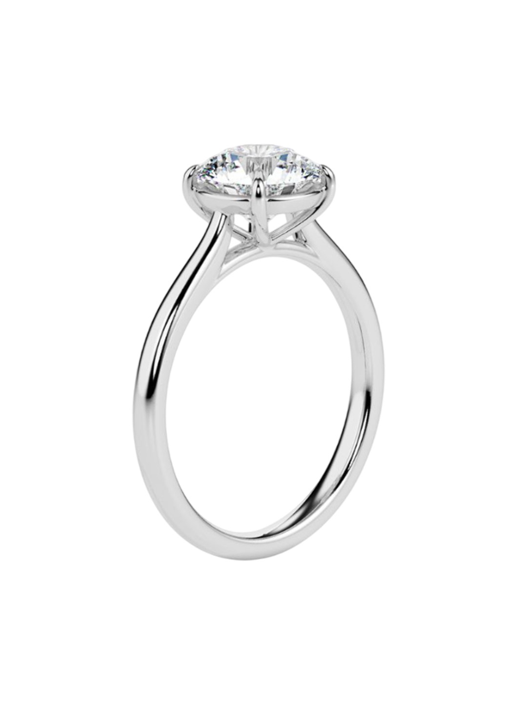 

Emori Classic Solitaire Diamond Ring, White