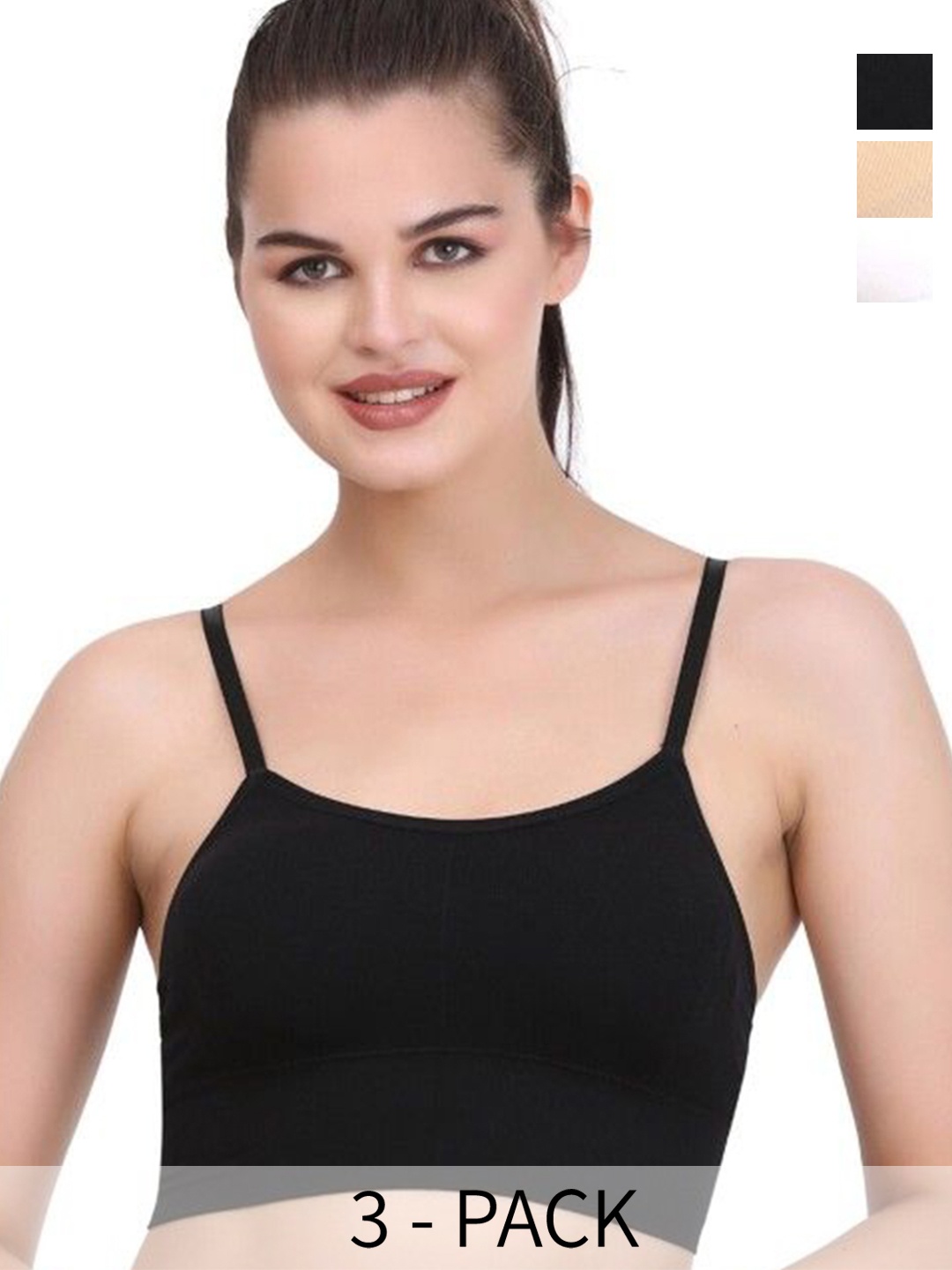 

Taslar Bra Full Coverage Lightly Padded, White