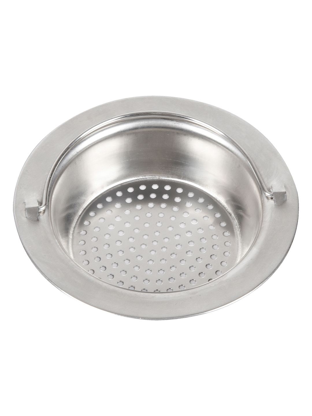 

Kuber Industries Silver-Toned Square Kitchen Drain Catcher With Handle