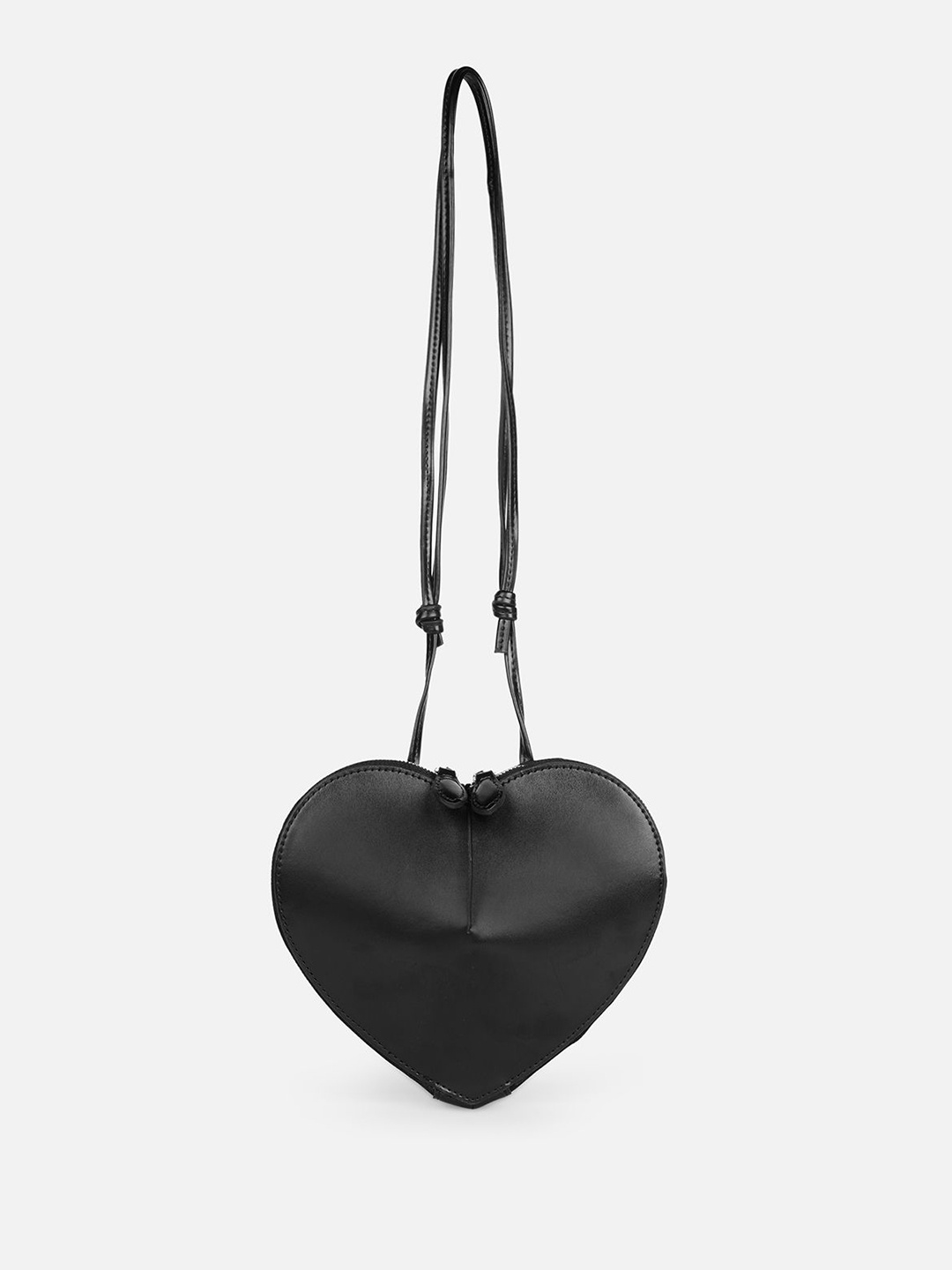 

CARRY CITY Amour Heart Shaped Box Clutch, Black