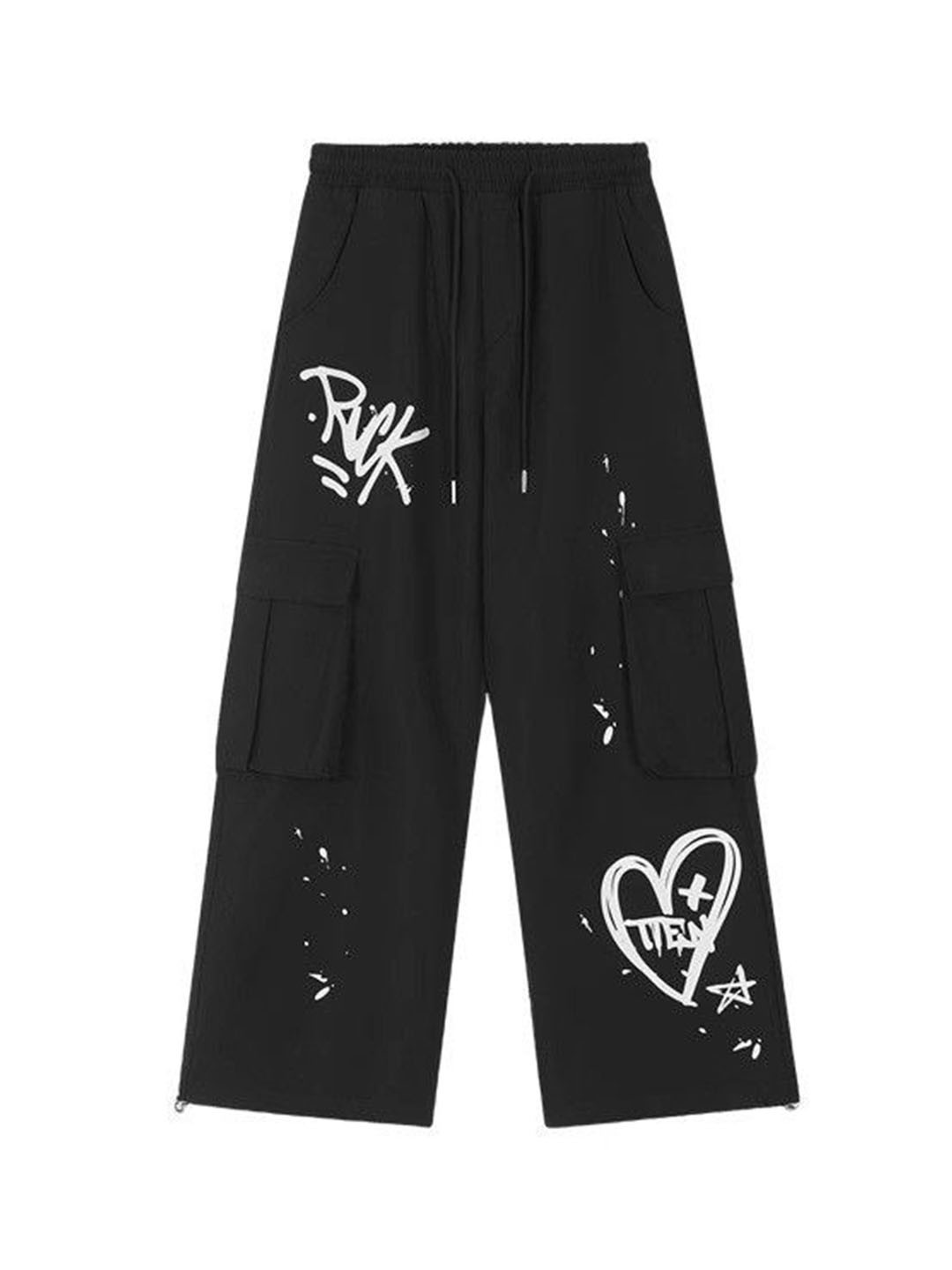 

DressBerry Women Cargos Trousers, Black