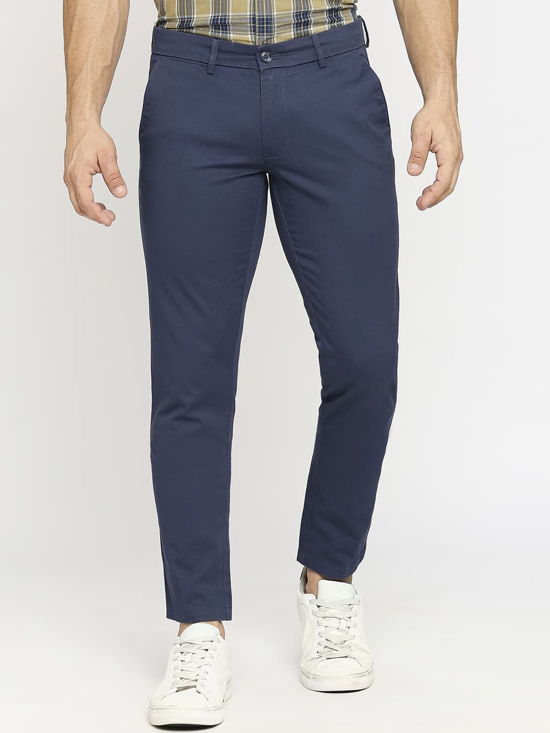 

Basics Men Comfort Trousers, Blue