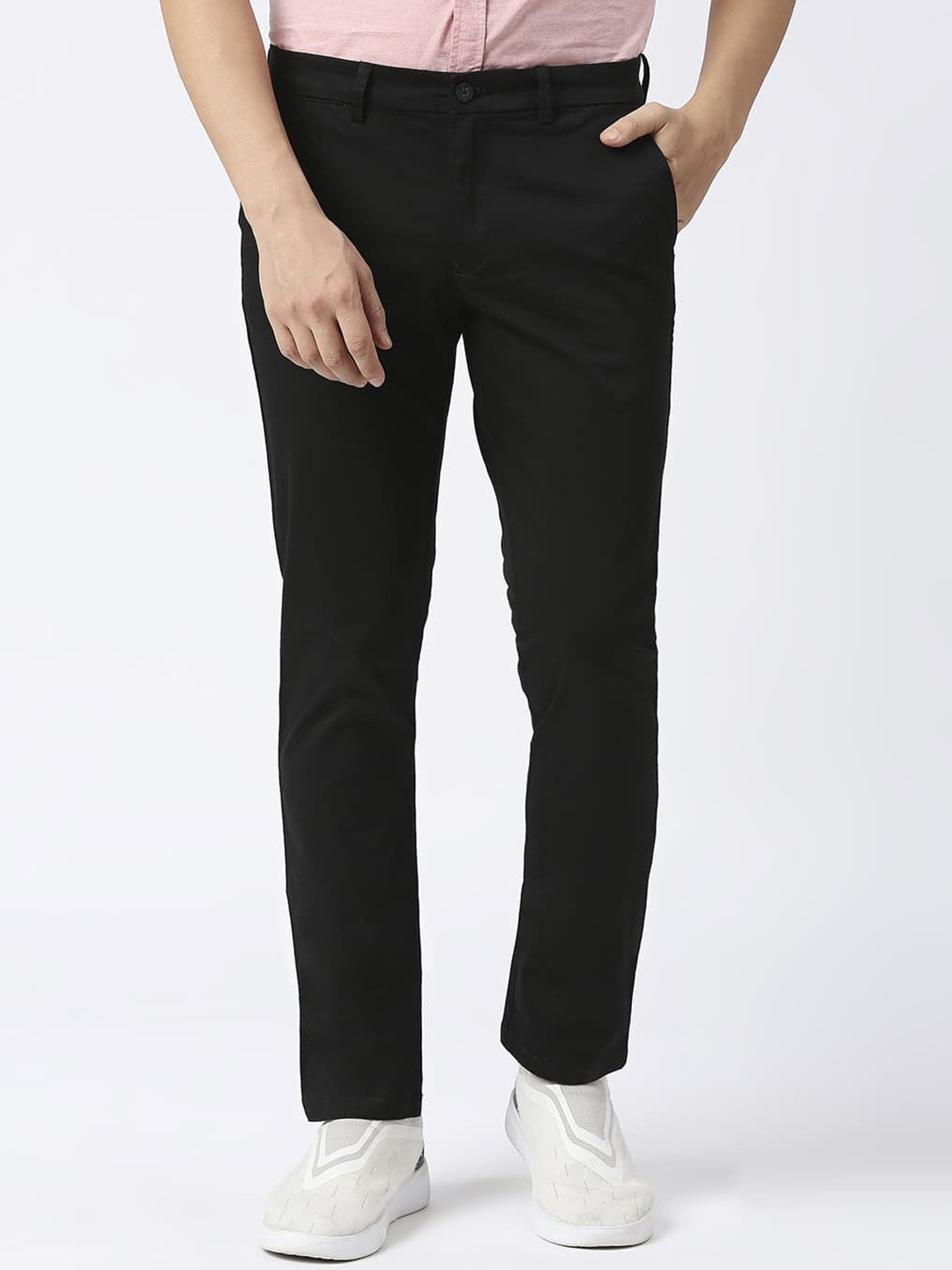 

Basics Men Comfort Trousers, Black