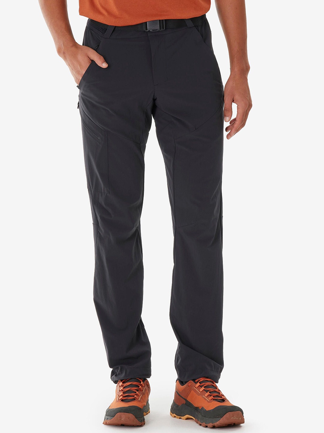 

Quechua By Decathlon Mens Hiking Trousers, MH500, Black