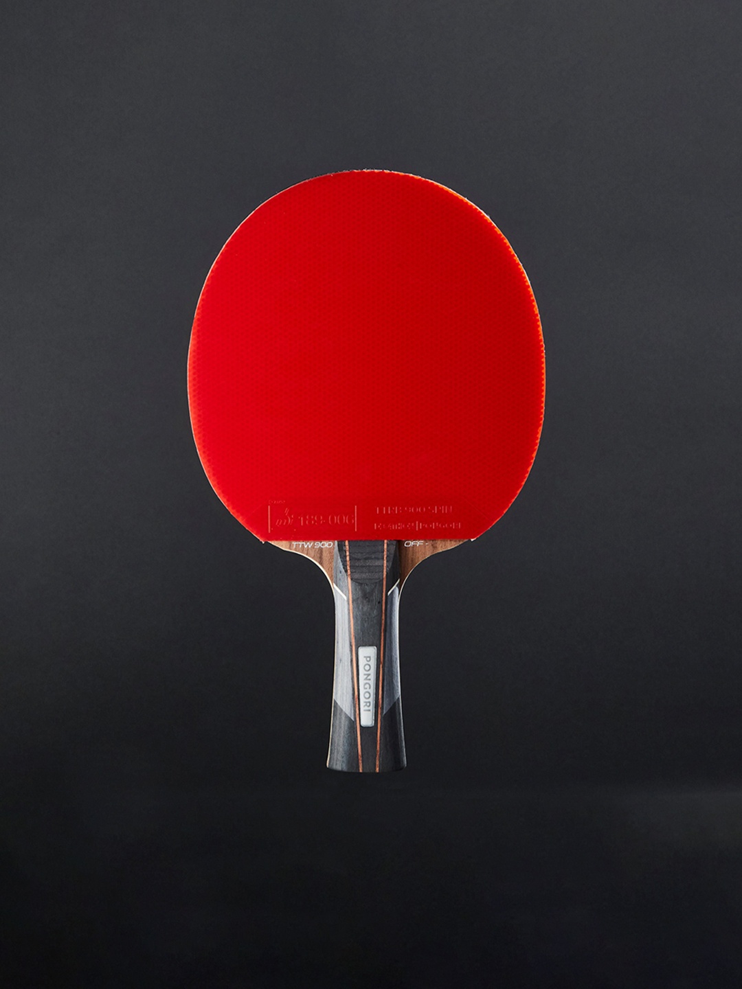 

PONGORI By Decathlon Wood Table Tennis Bats, Red